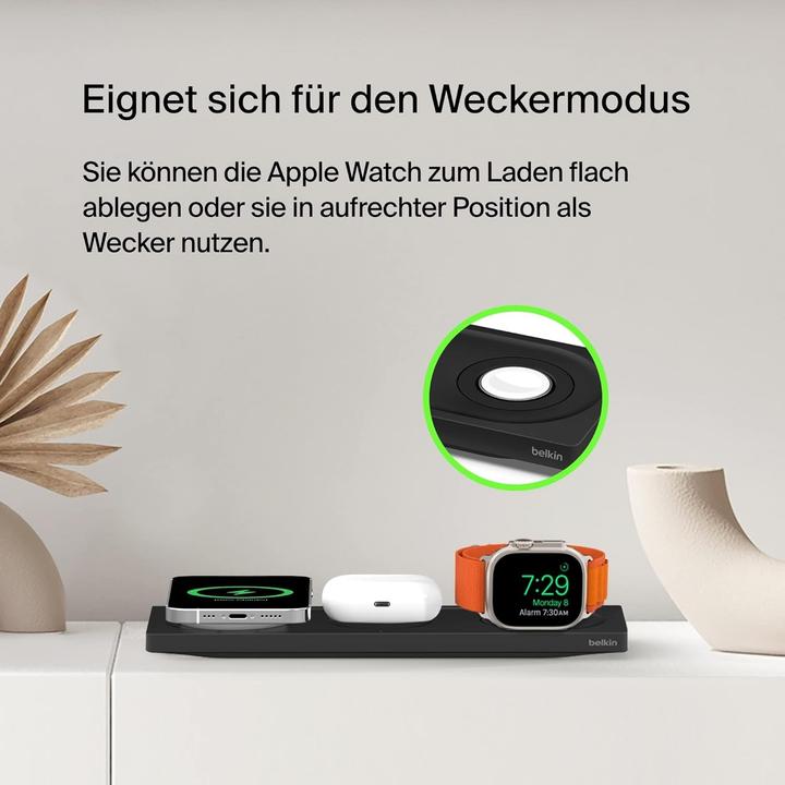 Image du produit Belkin BoostCharge Pro 3-in-1 Charging Pad avec MagSafe (15 W)