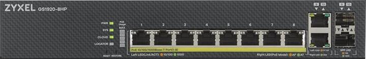 Productafbeelding Zyxel Nevel GS1920-8HPv2 (10 Havens)