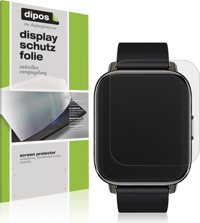 Actual product image Dipos Screen Protector Anti-Glare (Rinsmola 1.69 Inch Smartwatch)