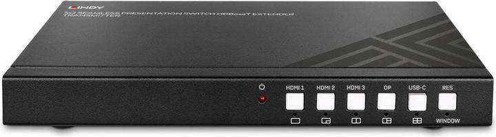 Actual product image Lindy 5x2 Seamless Presentation Switch HDBaseT Extender