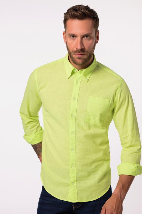 Actual product image JP1880 Linen Blend Shirt (3XL)