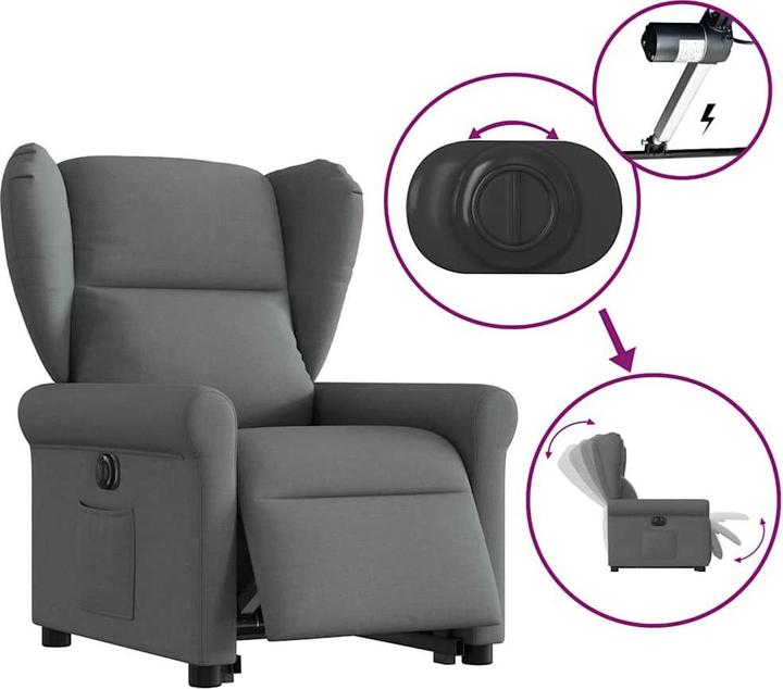 Actual product image vidaXL Relaxsessel mit Aufstehhilfe