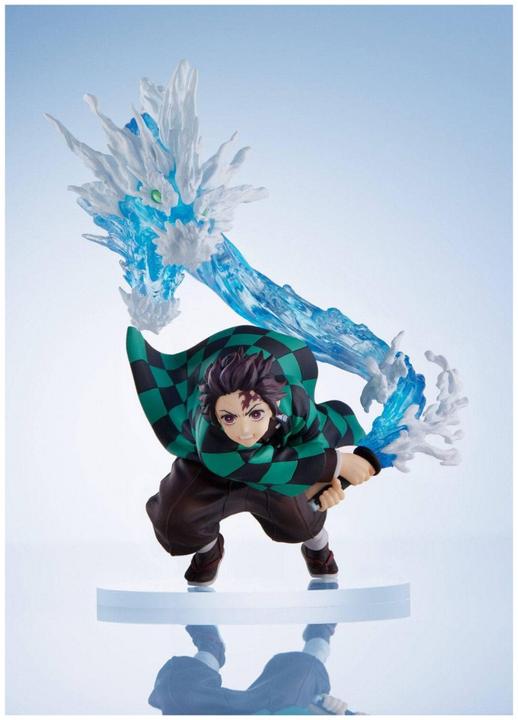Actual product image Aniplex Statua Demon Slayer Tanjiro Kamado Const Flux Cono Fig 16 cm