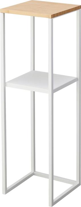 Yamazaki Étagère à 2 niveaux avec plateau en bois TOWER