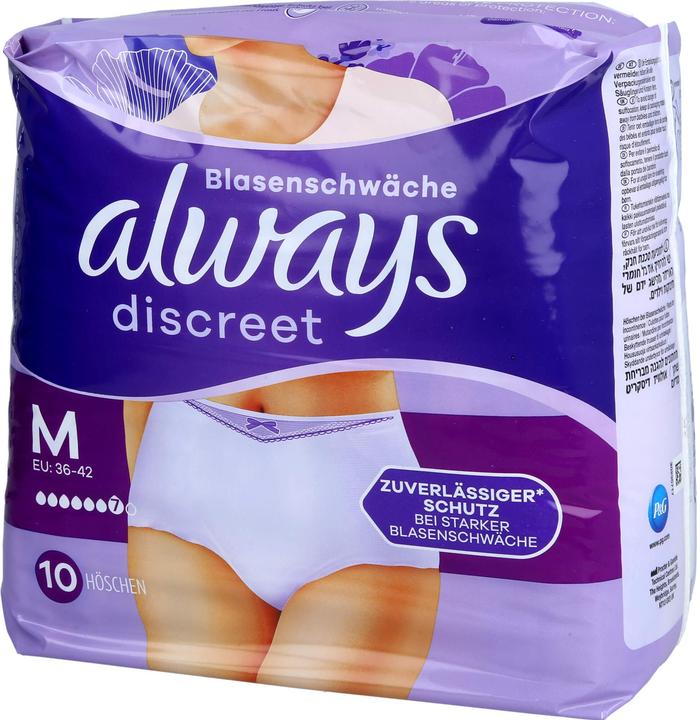 Actual product image Always Discreet (10 x, M)