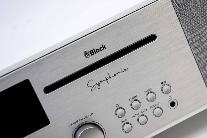 Image du produit Block Radio Internet Symphoniewhite (DAB+ DAB, FM, Bluetooth, WiFi)