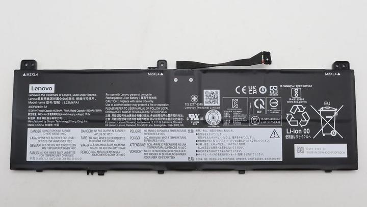Produktbild Lenovo Battery 4cell, 71Wh, 15.36V, L22M4PA1 SP/A (4 Zellen)
