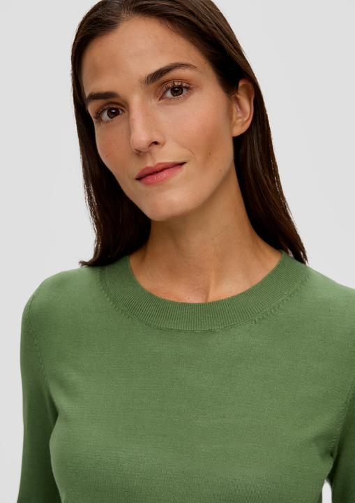 Produktbild s.Oliver Strickpullover Pullover aus Viskosestretch (34)