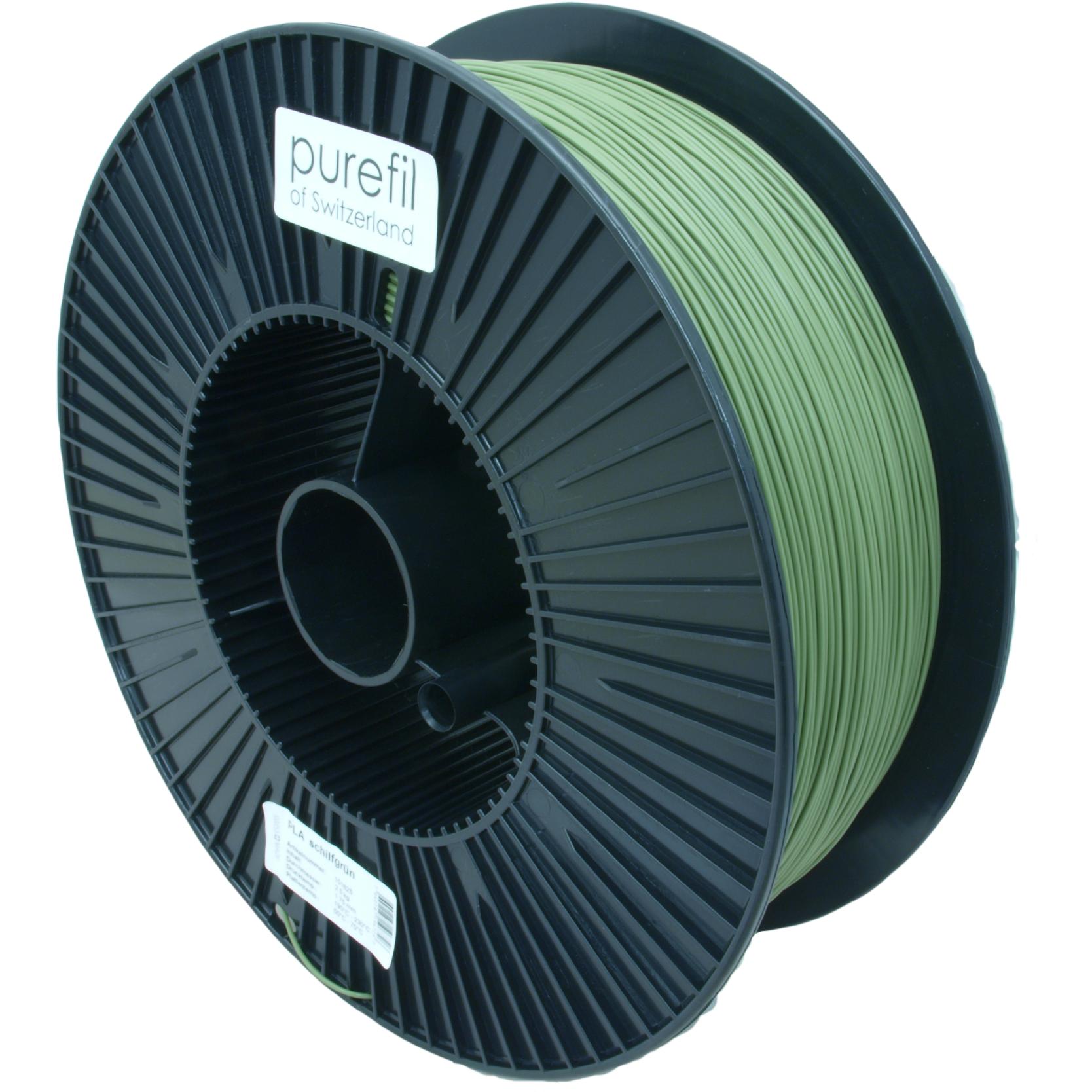Thumbnail - Purefil PLA Filament (PLA, 1.75 mm, 2500 g, Grün), 3D Filament, Grün