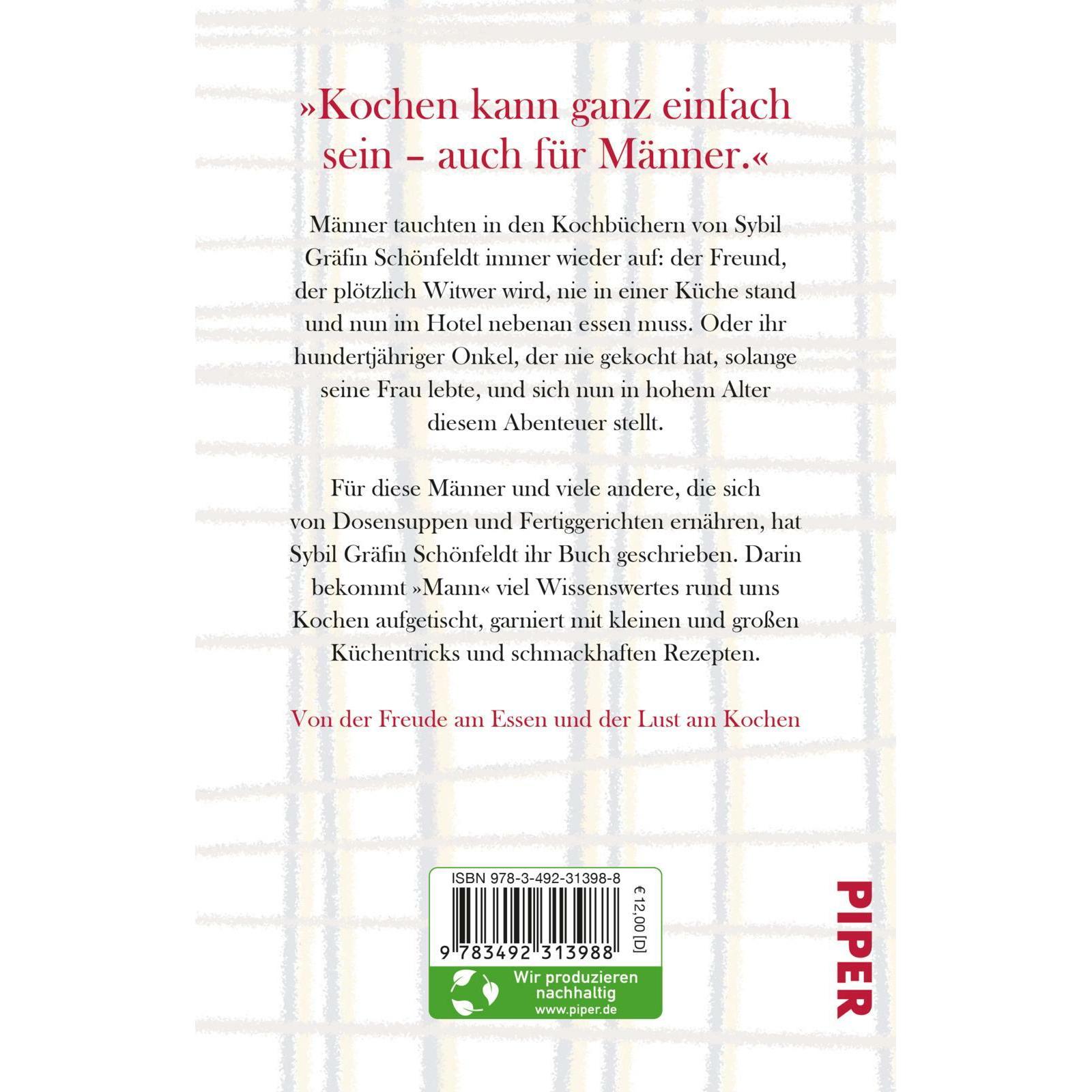 Thumbnail - Kochbuch für den grossen alten Mann, Ratgeber von Sybil Gräfin Schönfeldt