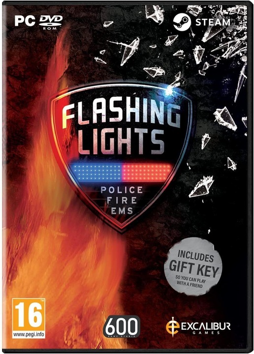 Image du produit Excalibur Flashing Lights - Police/Fire/EMS (PC, EN)