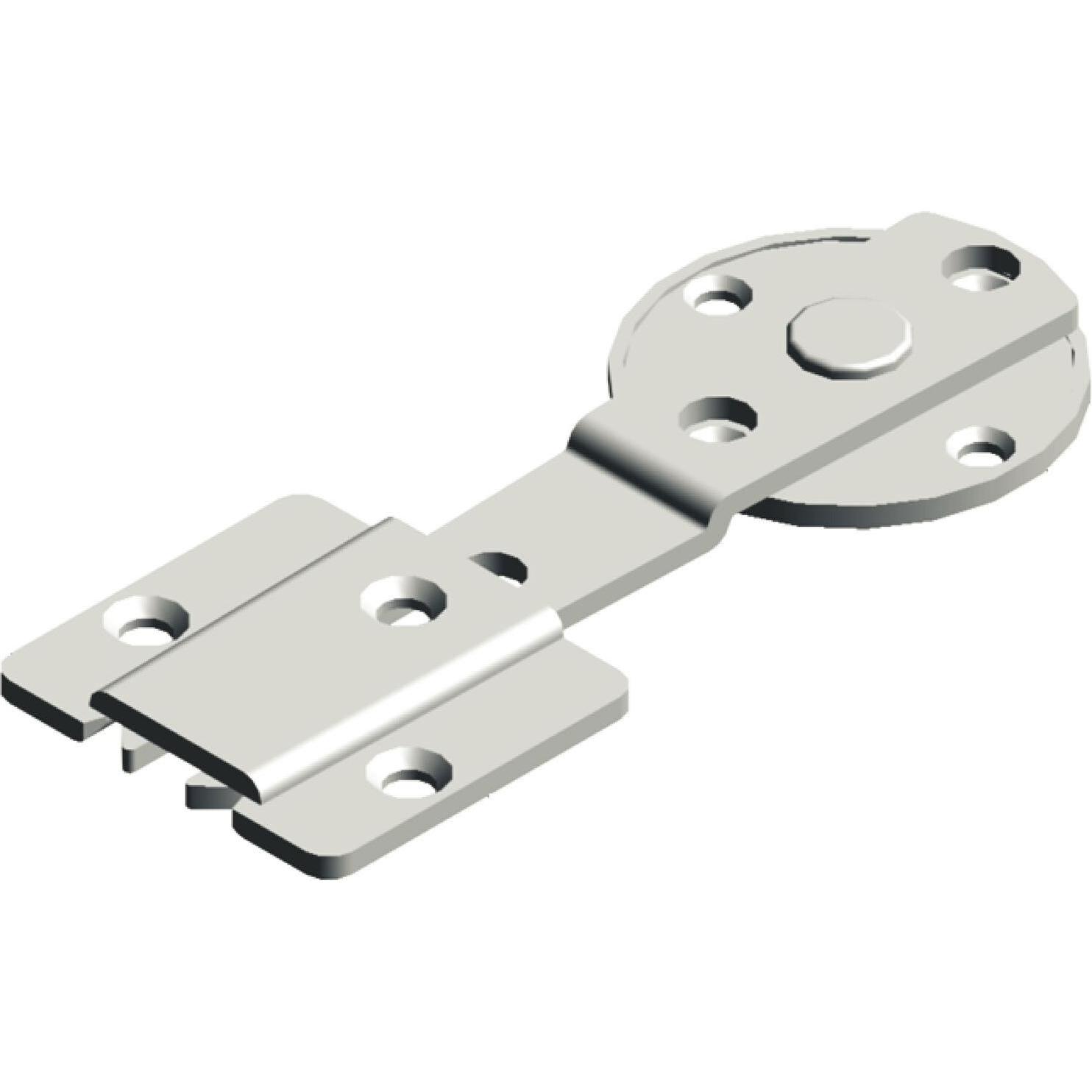 Siso, Baubeschläge + Holzverbinder, Tischplattenverbinder TAVO Stahl (1 Stk.)