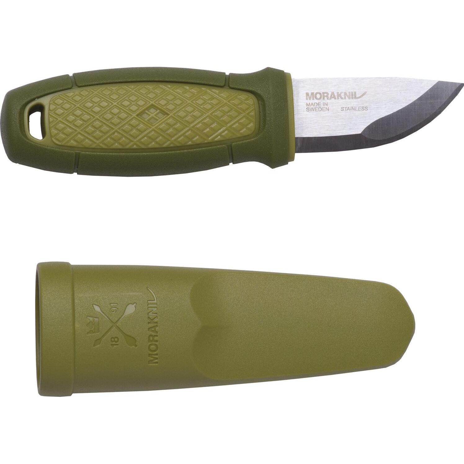 Thumbnail - Morakniv, Mehrzweckmesser, Outdoor Messer feststehend mit Gürteltasche Klingenlänge 59mm Edelstahl (5.90 cm)
