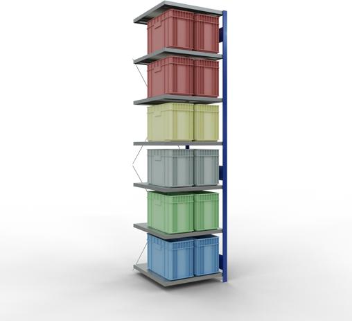 Image du produit Schulte Lagertechnik Système enfichable Élément suivant MULTIplus250 avec entretoise croisée