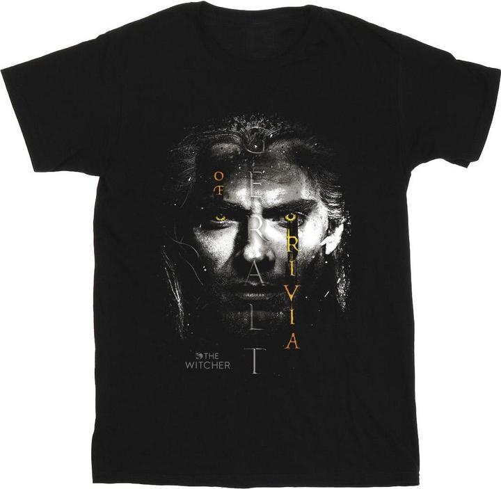 Produktbild Netflix The Witcher Geralt Glowing Eyes TShirt (M)