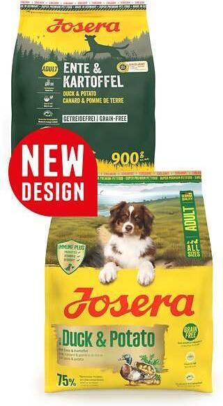 Actual product image Josera Duck & Potato (Adult, 1 pcs., 900 g)