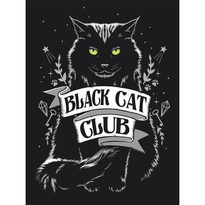 Produktbild Grindstore TShirt Black Cat Club (M)