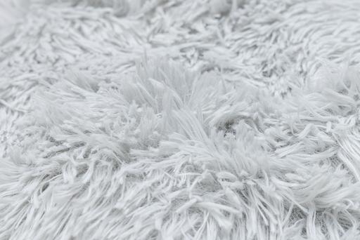 Actual product image Beeztees Bz Plusch Bed Yali Light Gray 5 (Dog)