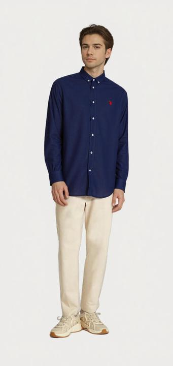 Immagine prodotto U.S. Polo Hemd Leinenhemd Button Down Linenshirt (M)