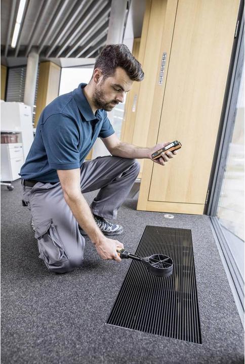 Actual product image Testo 440 Anemometer +1370/+150°C max. temp. various measuring param.