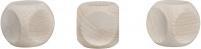 Image du produit Rayher Cubes en bois FSC 100%, naturel, 3 pièces