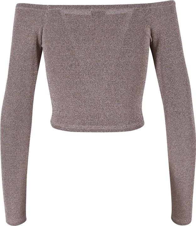 Produktbild Urban Classics Ladies Off Shoulder Glitter Longsleeve (M)