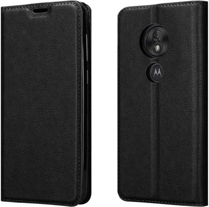 Actual product image Cadorabo Book Invisible Magnet Cover (Motorola Moto G7 Play)