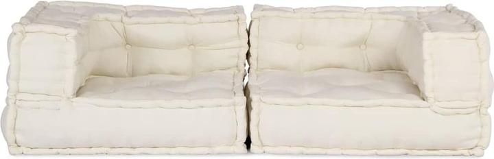 Actual product image vidaXL Modular pouf (2 person sofa)