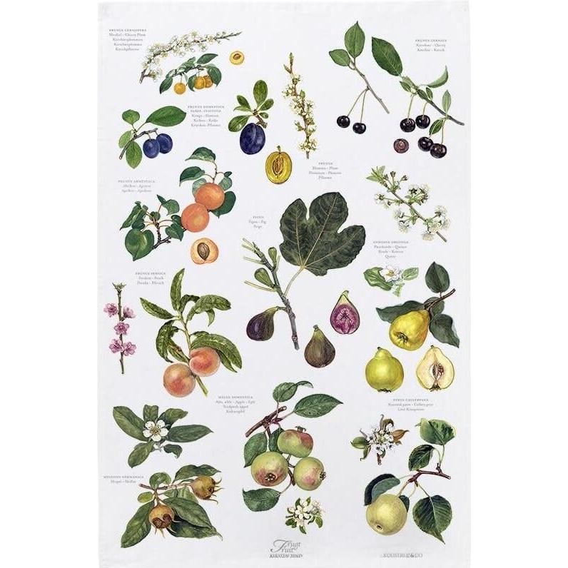 Øvrige, Geschirrtuch, Viskestykke TeaTowel 48x70 cm - Frugt (48 x 70 cm)