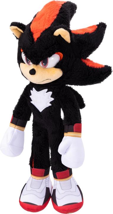 Actual product image Jakks Pacific Sonic 3 Shadow Deluxe plush toy 32cm (32 cm)