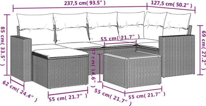 Produktbild vidaXL Chandler