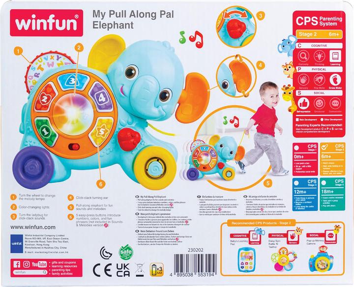 Produktbild Smily Elefant zum Ziehen