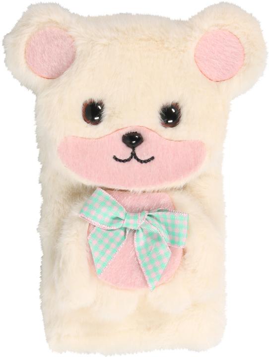 Actual product image PhoneLook Cover 3D Plush Bear Ribbon (Apple iPhone 13 Pro Max)