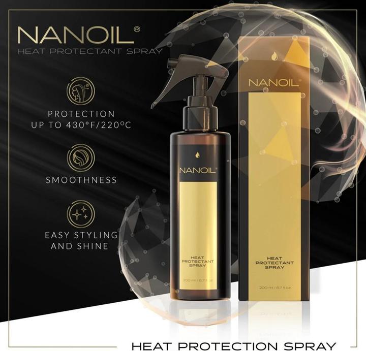 Produktbild Nanoil Heat Protectant Spray (200 ml)