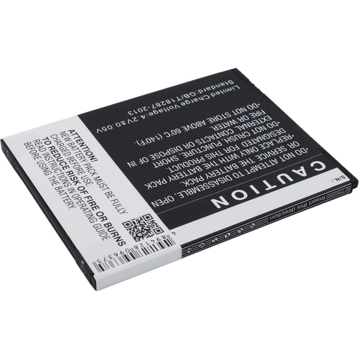CoreParts Mobile Battery for KAZAM (Akku), Mobilgerät Ersatzteile, Schwarz