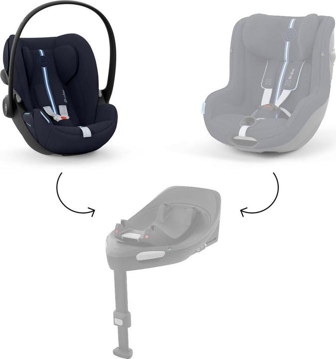 Cybex Cloud G i-size Plus (Babyschale, ECE R129/i-Size Norm)