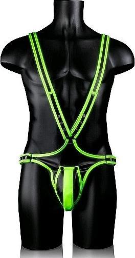 Produktbild Ouch! Full Body Harness - Glow in the Dark (L)