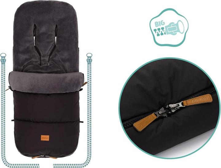 Actual product image Fillikid Winter footmuff 'Kinley Exclusive'