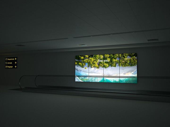 Actual product image Multibrackets Side by Side wall mount, 40"-75", black (Wall, 60 kg, 40" - 75")