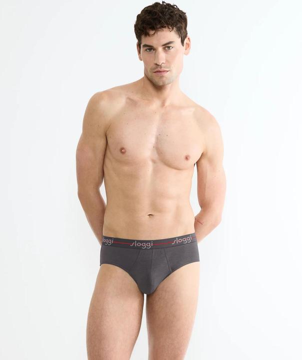 Immagine prodotto Sloggi Herren Midi Slip «Start», Duo-Pack, elastisch (S, Confezione da 2)