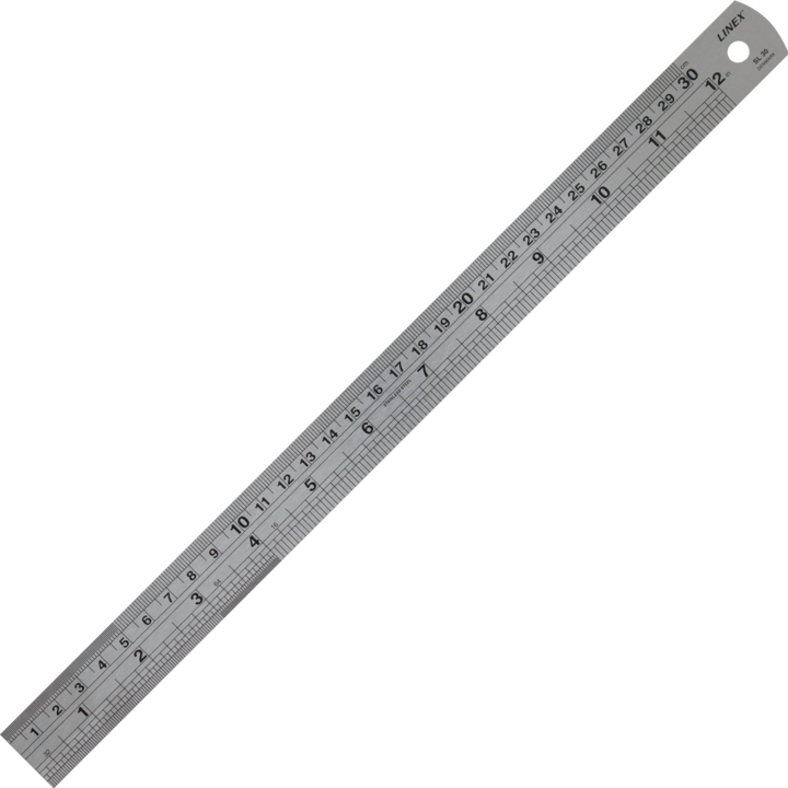 Produktbild Linex Stahllineal (300 mm)