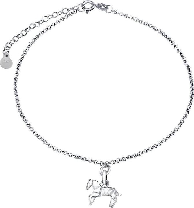 Image du produit Silvego Bracelet en argent avec pendentif cheval Origami ZTJL73512VSW (Argent sterling 925)
