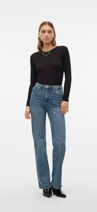 Actual product image Vero Moda VMTESSA Hohe Taille Weit geschnitten Jeans Weit geschnitten (W31/L32)