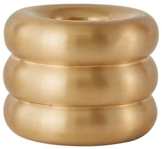 OYOY Living Living - Savi Solid Brass Candleholder - Brushed (L300425)