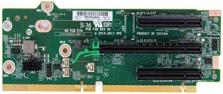 Image du produit HPE ProLiant DL380 Gen11 2U x8/x16/x8 Secondary Riser Kit
