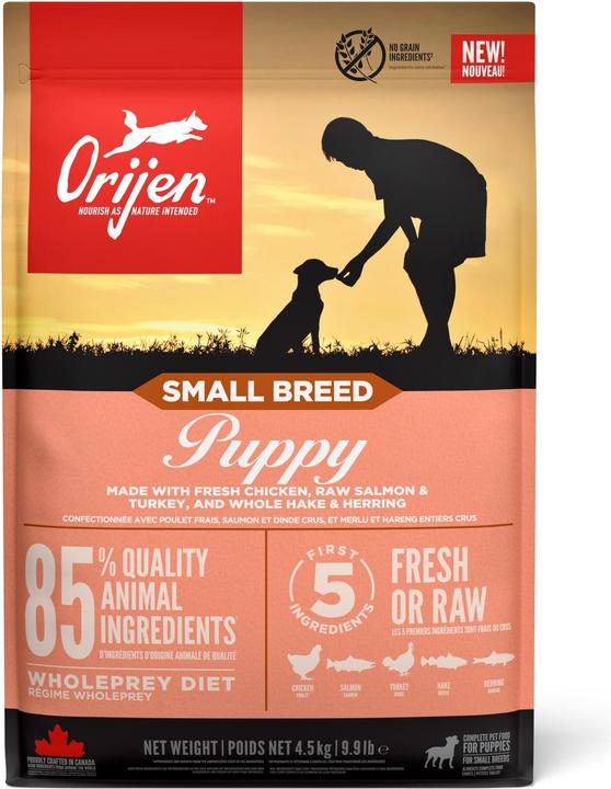 Orijen Trockenfutter Dog Puppy Small Breed, 4.5 kg