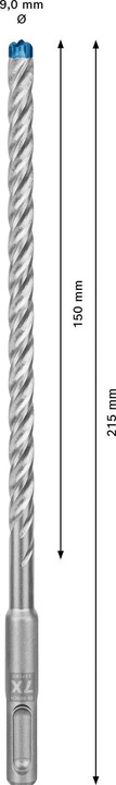 Actual product image Bosch Professional Zubehör Expert SDS plus-7X hammer drill bit, 9 x 150 x 215 mm (9 millimetres)