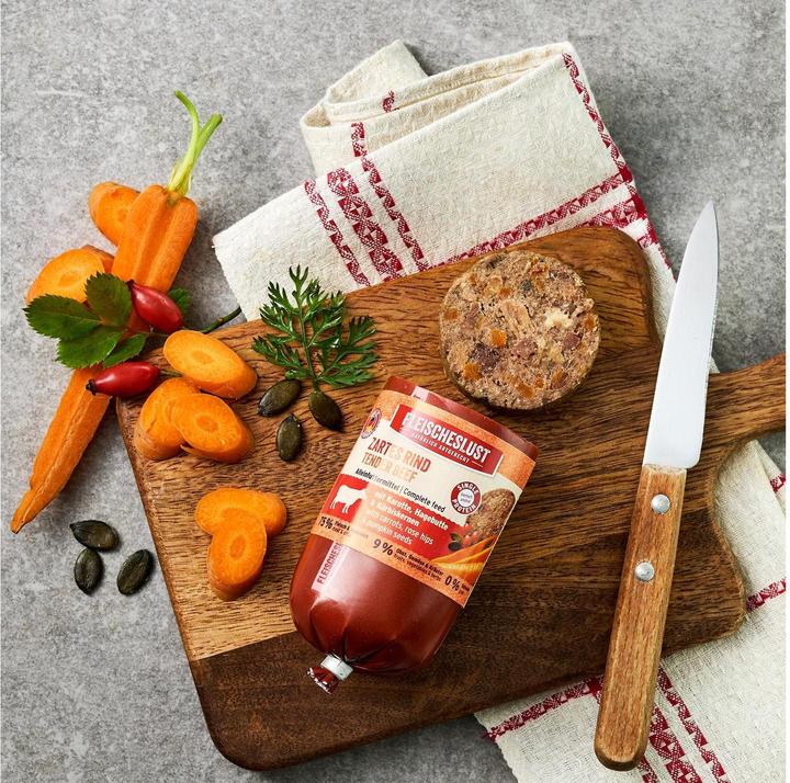 Actual product image Fleischeslust Wet food Classic Tender Beef, 200 g (Adult, 1 pcs., 200 g)