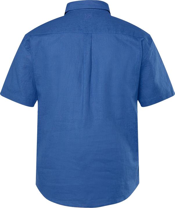 Immagine prodotto JP1880 Camicia dalla vestibilità moderna con lino, mezze maniche e colletto button-down (XL)