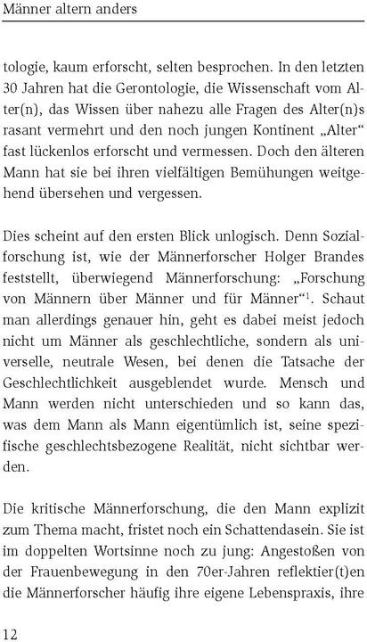 Produktbild Männer altern anders (Deutsch, Eckart Hammer, 2017)